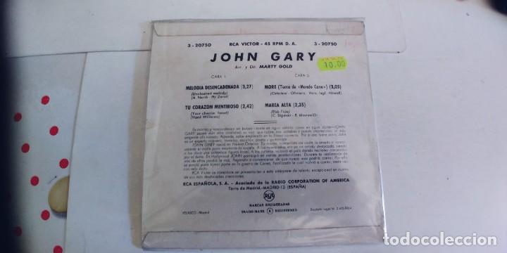 Discos de vinilo: JOHN GARY-EP MELODIA DESENCADENADA +3 - Foto 2