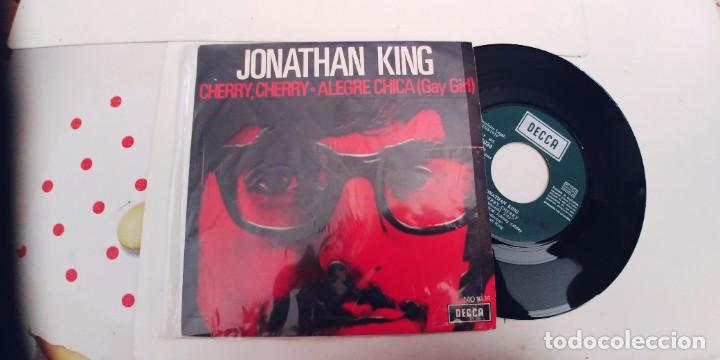 Discos de vinilo: JONATHAN KING-SINGLE CHERRY CHERRY - Foto 1