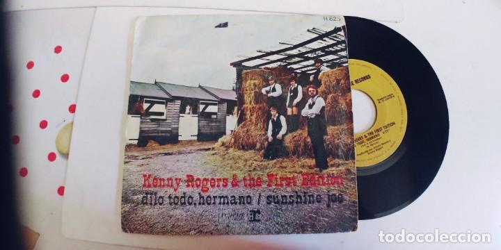 Discos de vinilo: KENNY ROGERS-SINGLE DILO TODO HERMANO - Foto 1