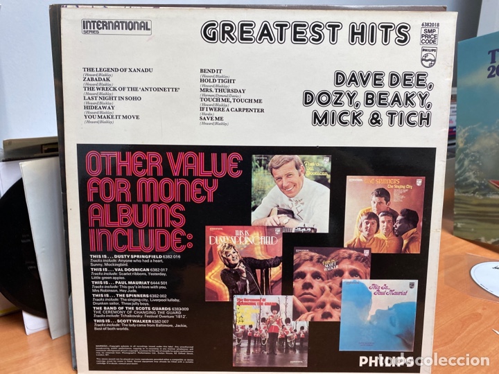 Discos de vinilo: Dave Dee, Dozy, Beaky, Mick & Tich - Greatest Hits (LP, Comp) UK - Foto 2