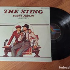 Discos de vinilo: EL GOLPE THE STING LP BANDA SONORA MUSICA MARVIN HAMLISCH PAUL NEWMAN Y ROBERT REDFORD. Lote 354046588