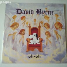 Discos de vinilo: DAVID BYRNE- UH-OH- LP 1992 + ENCARTE- TALKING HEADS-. Lote 354059073