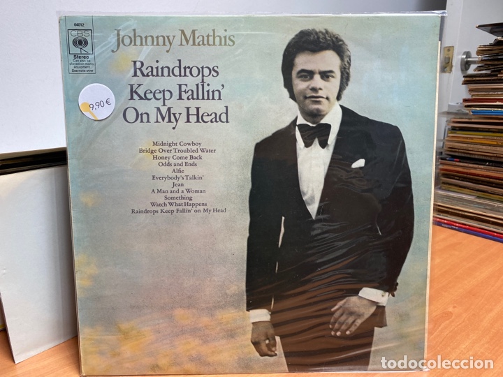 Discos de vinilo: Johnny Mathis - Raindrops Keep Fallin On My Head (LP, Album) - Foto 1
