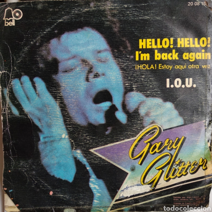 Discos de vinilo: *GARY GLITTER. SPAIN. BELL. 1973. LGS.11 - Foto 2