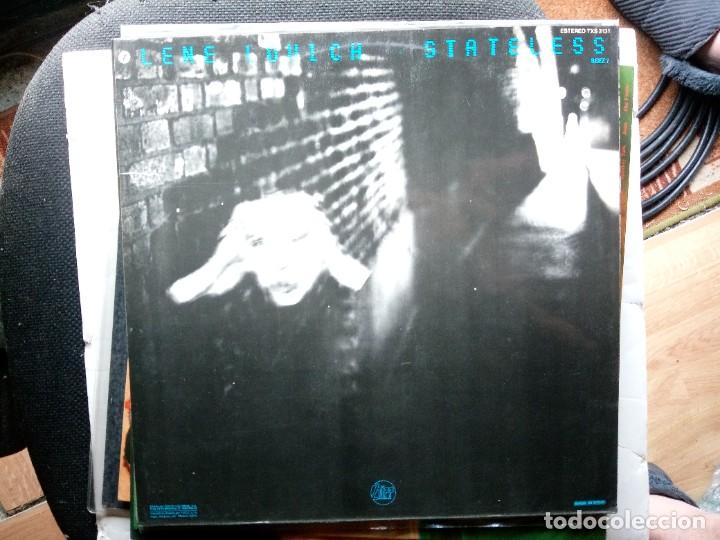 Discos de vinilo: lene lovich stateless 1979 lp insert - Foto 1