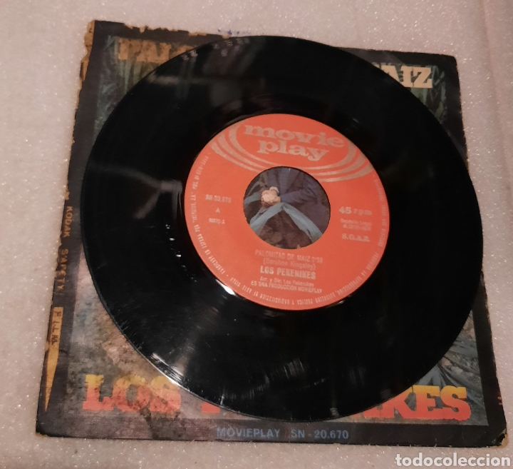 Discos de vinilo: Los pekenikes - palomitas de maiz - Foto 3