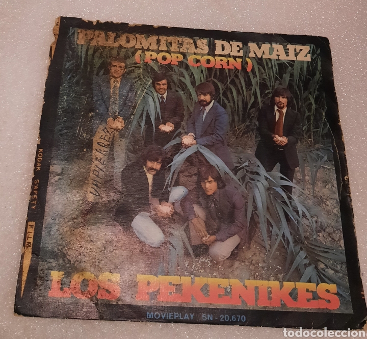 Discos de vinilo: Los pekenikes - palomitas de maiz - Foto 1