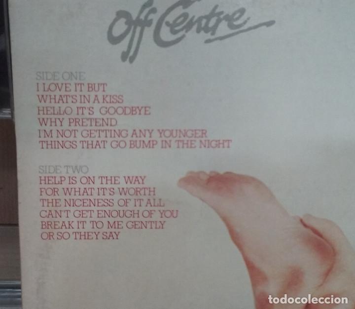 Discos de vinilo: Gilbert OSullivan. Off Centre. CBS 1980, ref. S 84524 -- LP - Foto 2