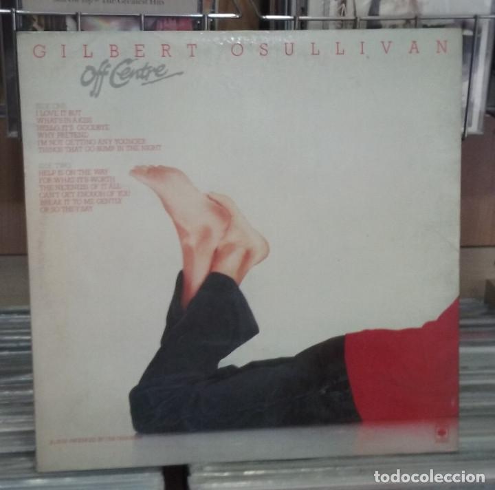 Discos de vinilo: Gilbert OSullivan. Off Centre. CBS 1980, ref. S 84524 -- LP - Foto 3
