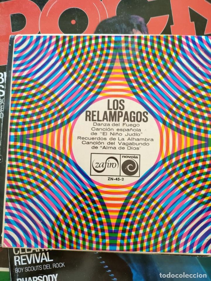 Discos de vinilo: LOS RELAMPAGOS - DANZA FUEGO - Foto 1