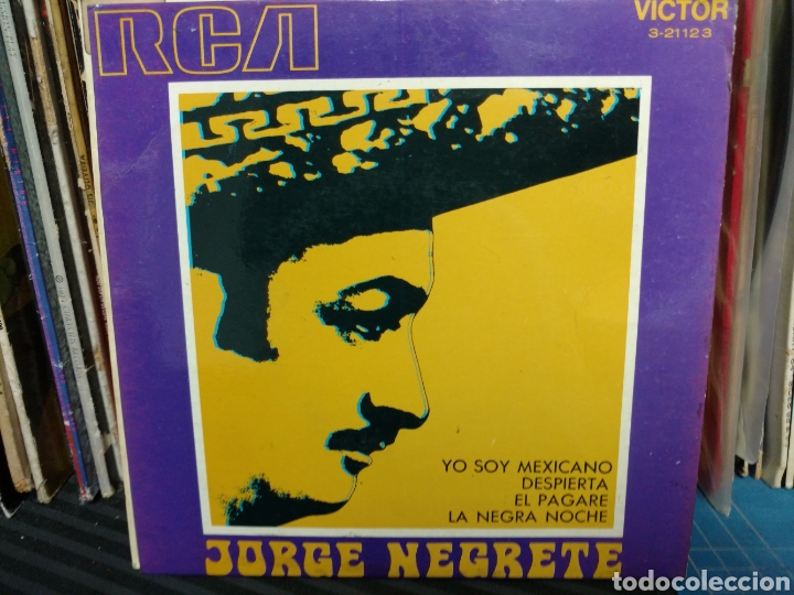 Discos de vinilo: Jorge Negrete - Yo Soy Mexicano (7&rdquo;, Single) - Foto 1