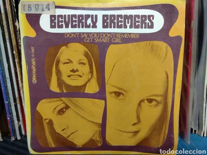 Discos de vinilo: Beverly Bremers - Dont Say You Dont Remember (7&rdquo;, Single) - Foto 1