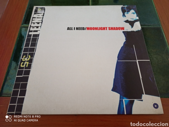 Discos de vinilo: Leena - All I Need / Moonlight Shadow - Foto 1