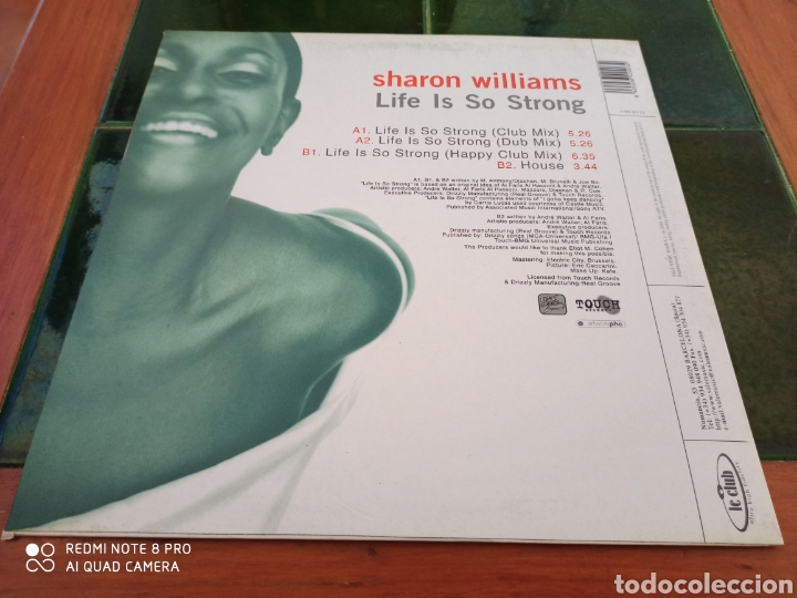 Discos de vinilo: Sharon Williams - Life Is So Strong - Foto 2