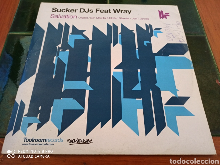 Discos de vinilo: Sucker DJs Feat Wray - Salvation - Foto 1