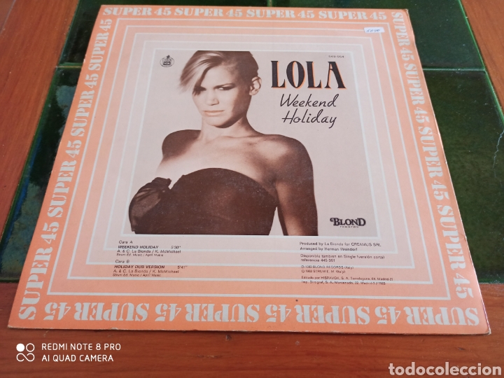 Discos de vinilo: Lola - Weekend Holiday - Foto 2