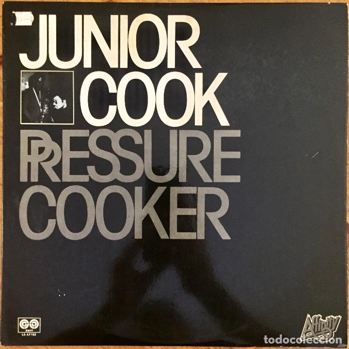Discos de vinilo: JUNIOR COOK : PRESSURE COOKER [AFFINITY - ESP 1981] LP - Foto 1