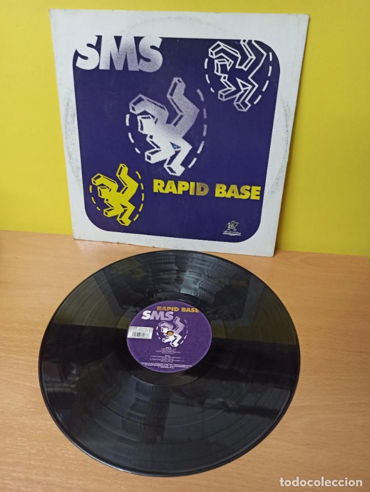Discos de vinilo: DISCO DE VINILO - MAXI SINGLE - SMS - RAPID BASE - Foto 1