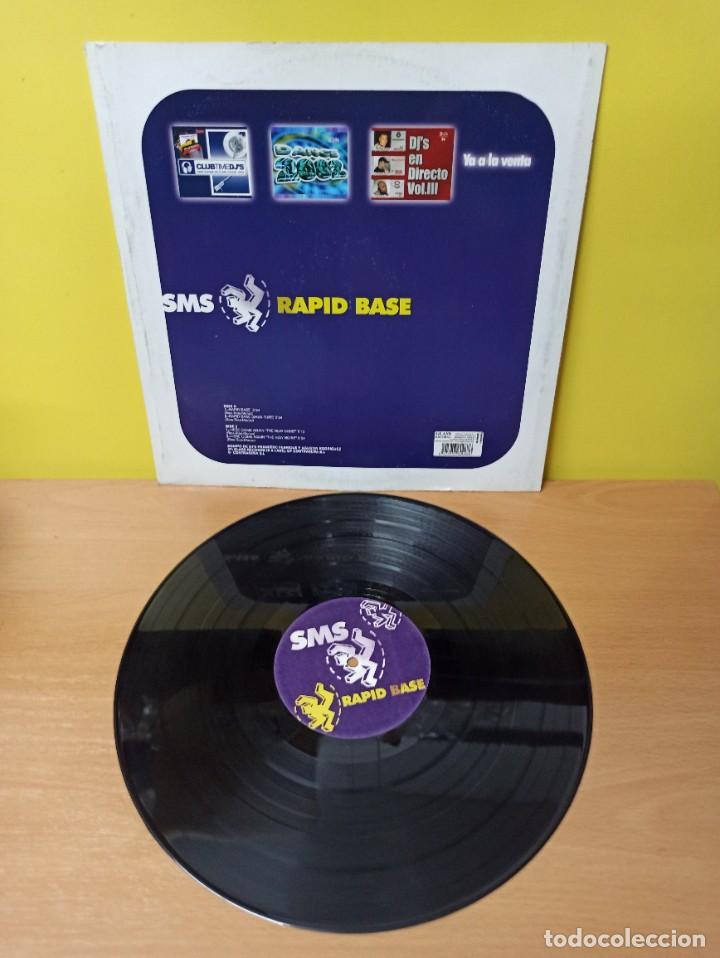 Discos de vinilo: DISCO DE VINILO - MAXI SINGLE - SMS - RAPID BASE - Foto 2