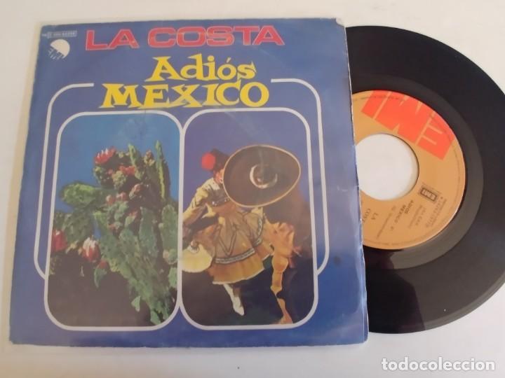 Discos de vinilo: LA COSTA-SINGLE ADIOS MEXICO - Foto 1