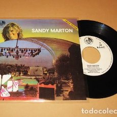 Discos de vinilo: SANDY MARTON - PEOPLE FROM IBIZA (EDICION LIMITADA) - SINGLE - 1984 - SPAIN - ITALO DISCO. Lote 354264388