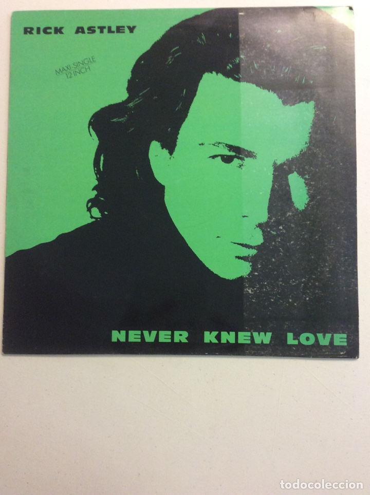 Discos de vinilo: Rick Astley. Never knew love. - Foto 1