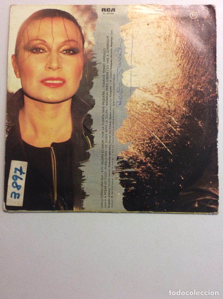Discos de vinilo: Rocio Jurado. Como una ola. - Foto 2
