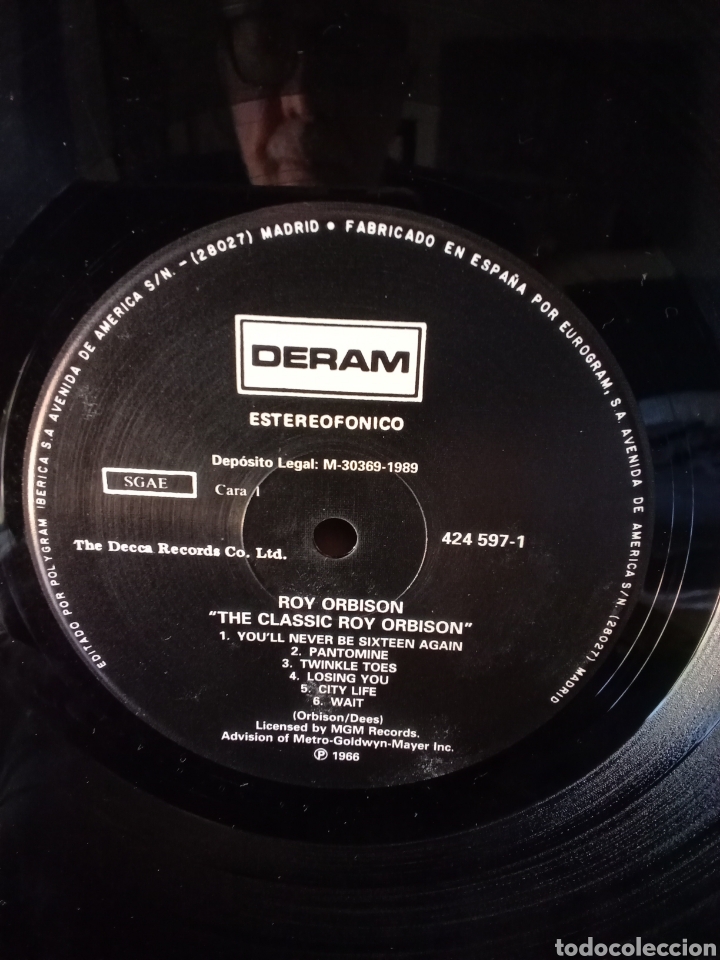 Discos de vinilo: ROY ORBISON 1966 DERAM Records. - Foto 4