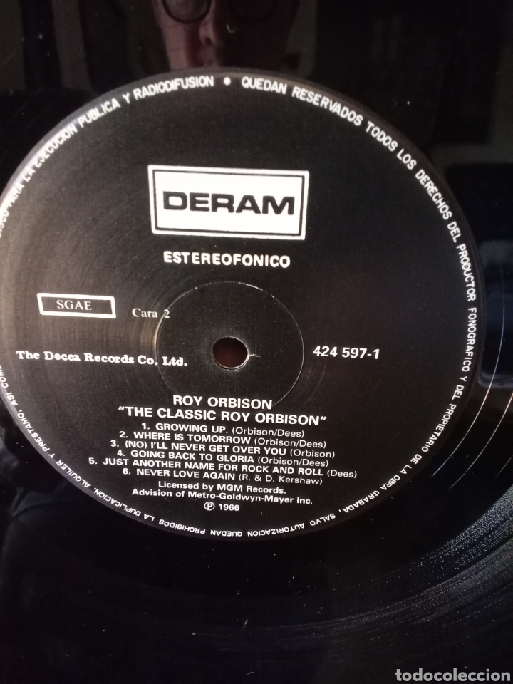 Discos de vinilo: ROY ORBISON 1966 DERAM Records. - Foto 5