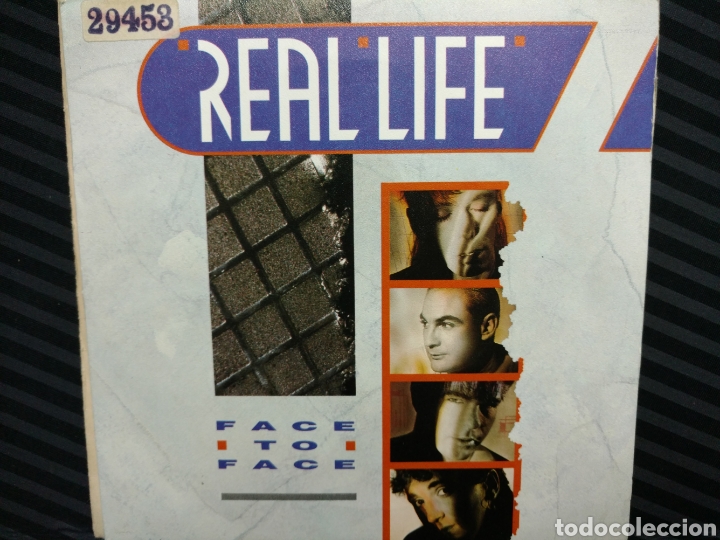 Discos de vinilo: Real Life - Face To Face (7&rdquo;, Single) - Foto 1