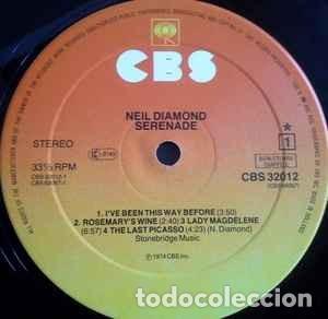 Discos de vinilo: Neil Diamond &lrm;&ndash; Serenade - Foto 3