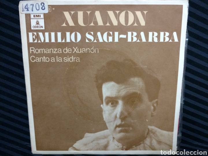 Discos de vinilo: Emilio Sagi-Barba - Xuanon (7&rdquo;, Single) - Foto 1