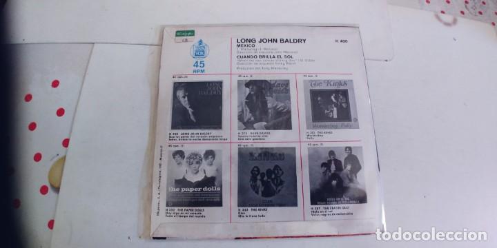 Discos de vinilo: LONG JOHN BALDRY-SINGLE MEXICO - Foto 2