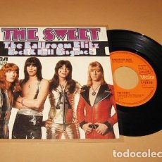 Discos de vinilo: THE SWEET - THE BALLROOM BLITZ - SINGLE - 1973 - IMPORT - GLAM ROCK - NUEVO. Lote 354369903