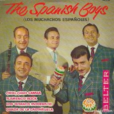 Disques de vinyle: THE SPANISH BOYS - FLAMENCO ROCK; LOS GITANOS MODERNOS + 2 - BELTER 50.518 - 1961. Lote 354378513