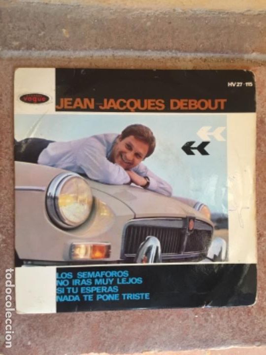 Discos de vinilo: Jean jacques Debout Los sem&aacute;foros - Foto 1