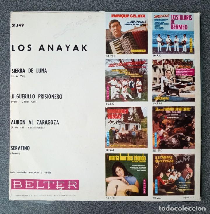 Discos de vinilo: Vinilo Ep Los Anayak - Foto 4