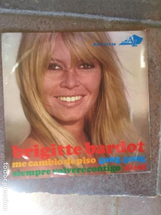 Discos de vinilo: Brigitte Bardot me cambio de piso - Foto 1