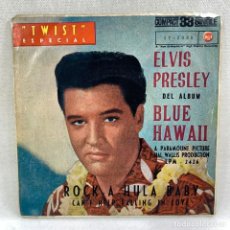 Discos de vinilo: SINGLE ELVIS PRESLEY - DEL ALBUM BLUE HAWAII - ESPAÑA - AÑO 1961. Lote 354414598