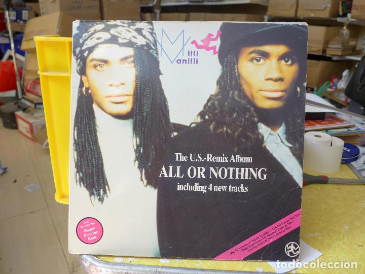 Discos de vinilo: MILLI VANILLI - ALL OR NOTHING - Foto 1