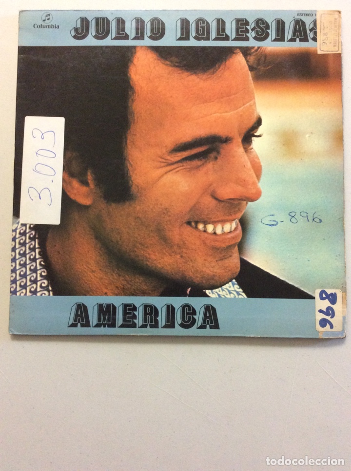 Discos de vinilo: Julio Iglesias. America. - Foto 1