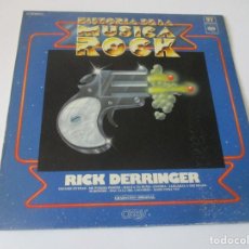 Discos de vinilo: HISTORIA DE LA MÚSICA ROCK RICK DERRINGER DI3719. Lote 354470938