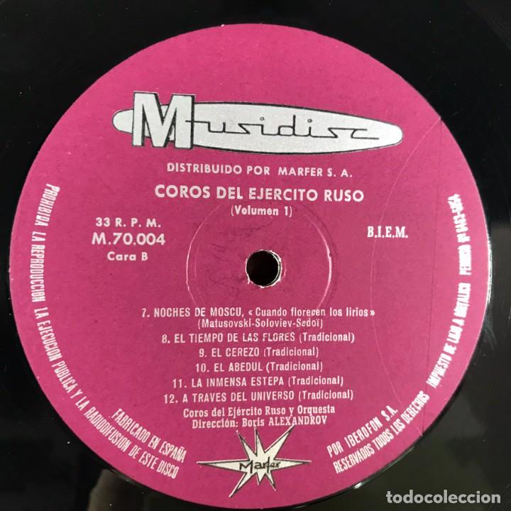 Discos de vinilo: Los Coros Del Ejercito Ruso - Vinyl, LP - SPAIN - Foto 10