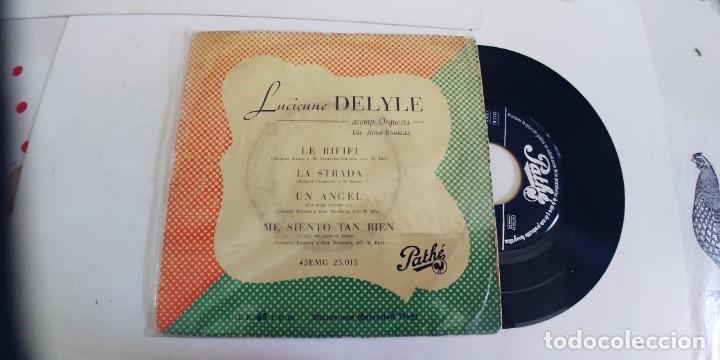 Discos de vinilo: LUCIENNE DELYLE-EP LE RIFIFI +3 - Foto 1