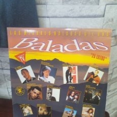 Discos de vinilo: DOBLE DISCO LAS MEJORES BALADAS DEL AÑO, MUY NUEVO. Lote 354549858