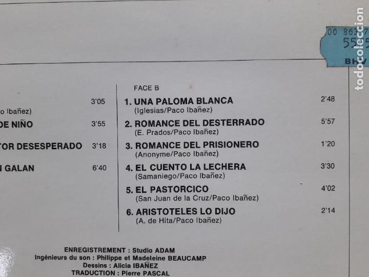 Discos de vinilo: Paco Iba&ntilde;ez - Foto 5