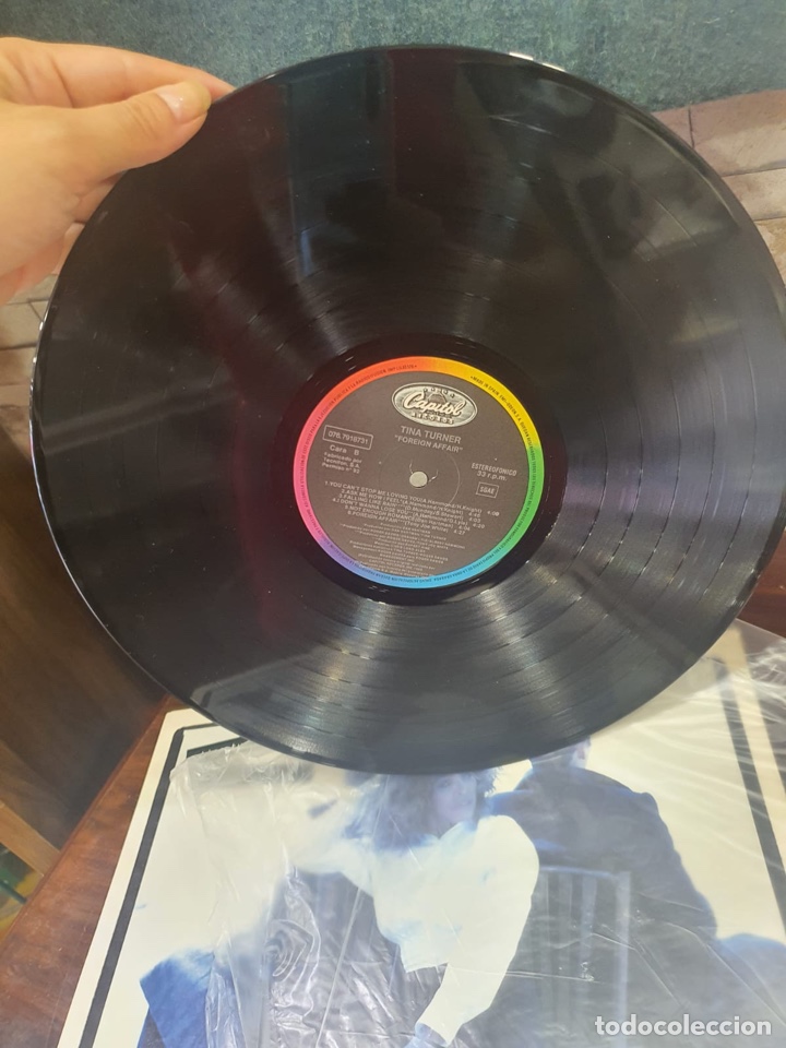 Discos de vinilo: Disco de vinilo tina turner, muy nuevo - Foto 4