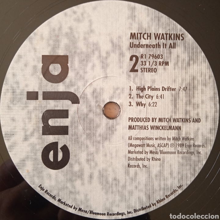 Discos de vinilo: Disco de vinilo Mitch Watkins - Foto 4