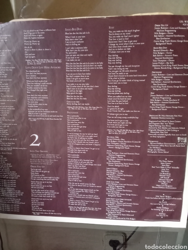 Discos de vinilo: MADONNA 1984 SIRE Records Germany - Foto 5