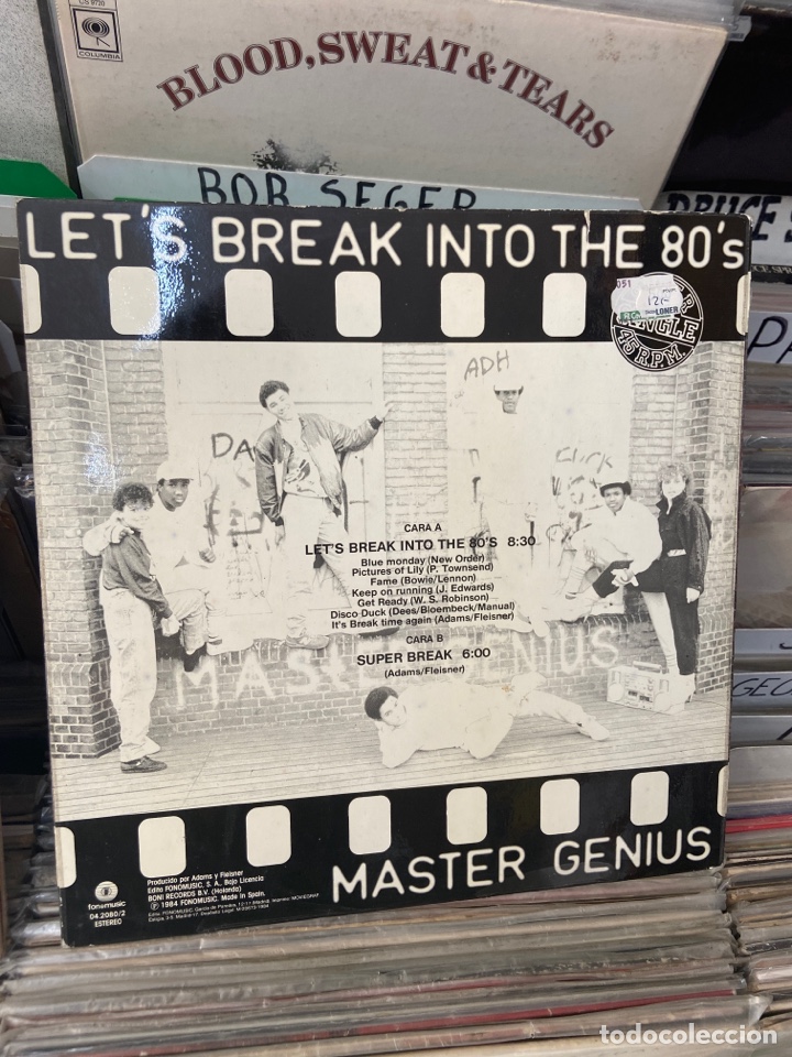 Discos de vinilo: Master genius Let&rsquo;s Break Into the 80s - Foto 2
